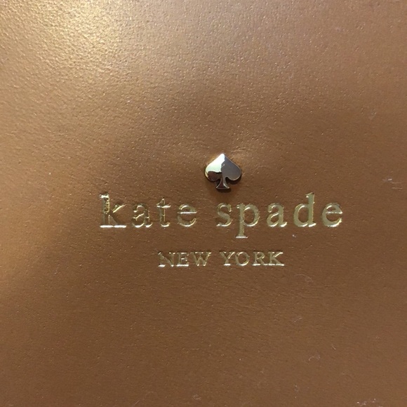 Kate Spade - leather tote bag in camel - Picture 2 of 5